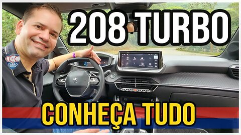 Novo Peugeot 208 Turbo STYLE: melhor interior da categoria?