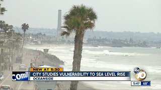 Oceanside studies vulnerability to sea level rise