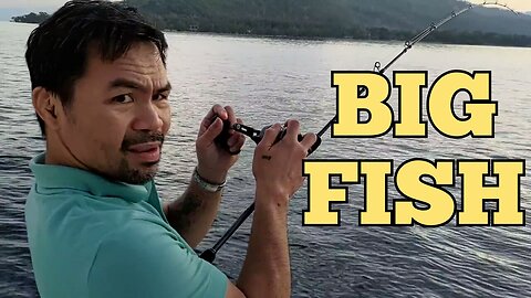 JACKPOT AT THE END | MANNY PACQUIAO FISHING!