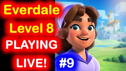 Everdale LIVE NEW Supercell Game released! Top 50 Valley! SuperSightLIVE 1 Sep 2021! Tips!+ #9!