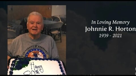 In Loving Memory of Johnnie Horton - 1939 - 2021