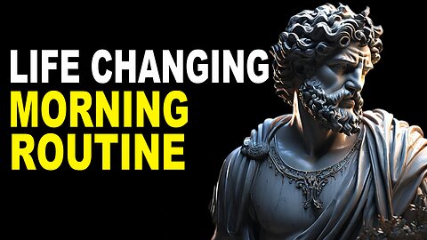 7 Life Changing Morning Routine | Begin Your Day Like a Stoic