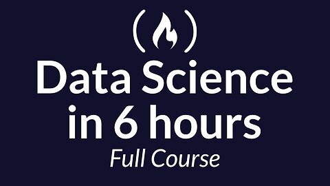 Learn Data Science Tutorial - Full Course for Beginners (FreeCodeCamp.org)