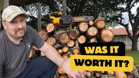 20 Volt DeWALT Chainsaw For The Small Homestead???
