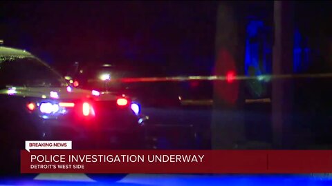 Police investigation underway in Detroit west side neighborhood