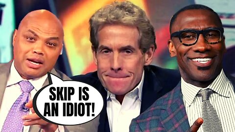 Charles Barkley SLAMS 'Idiot" Skip Bayless After Shannon Sharpe LEAVES Undisputed And Fox Sports