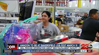 Amazon will attend Bakersfield Job Fest