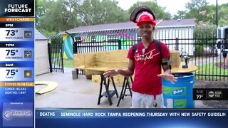 Local artists brings 'HOPE' sculpture to Tampa’s Harvest Hope Park, asks community to decorate it