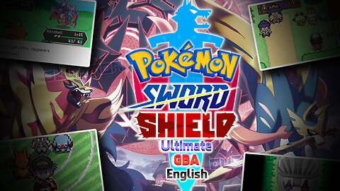 Pokemon Sword and Shield Ultimate English - GBA ROM Hack has SWSH, Isle of Armor Crown Tundra DLC