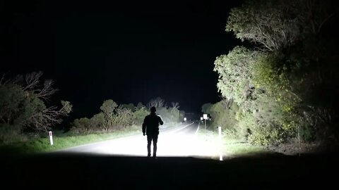 Imalent MR90 52,000 Lumen Flashlight: Amazing Rural Beamshots
