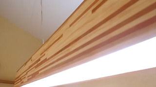 LED Lamp made from Pallet wood