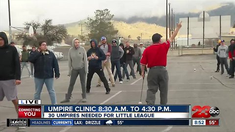 Umpire clinic comes to Tehachapi