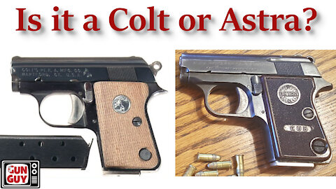 Is it a Colt Junior or an Astra Cub?