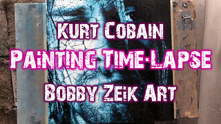 "You Know You're Right" painting time-lapse by Bobby Zeik