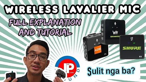 Cheap Wireless Lavalier Mics for Vlogging | Shure, ADE, Rayhayes | Full explanation and tutorial.