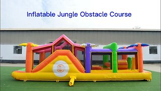 Inflatable Jungle Obstacle Course#inflatable manufacturer#factorybouncehouse #castle #inflatable