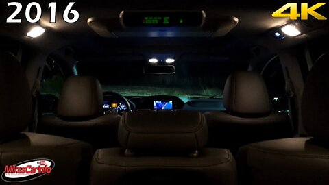 AT NIGHT: 2016 Honda Odyssey Interior and Exterior in 4K