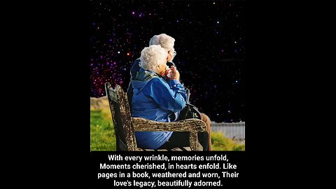With every wrinkle, memories unfold 💜❤️