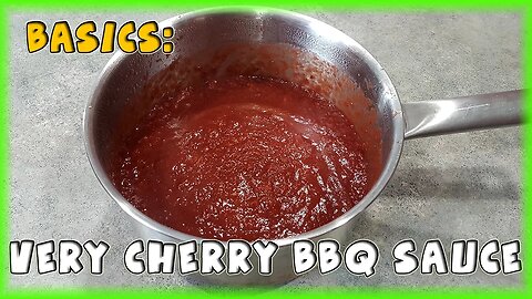 Very Cherry Barbecue Sauce