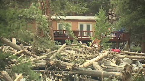 'It's overwhelming': Poudre Canyon homeowner feels fortunate her home is still standing