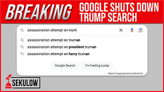 Google Shuts Down Trump Search