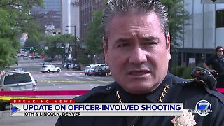 Denver police chief says 1 person dead in rush-hour officer-involved shooting