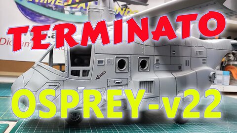 TERMINATO il mega progetto Osprey V22 scala 1:18