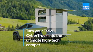 Turn your Tesla CyberTruck into the ultimate high-tech camper