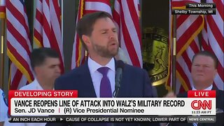 ‘That Is Absolutely False!’ CNN Correspondent Calls out Gov. Tim Walz’s Claim He ‘Carried’ Weapons ‘in War’