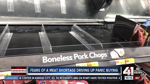 Fears of a meat shortage drive up panic buying