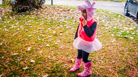 CUTE TODDLER PEPPA PIG COSTUME