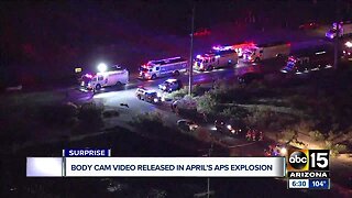 Body cam video released in April's APS explosion