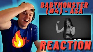 BEST K-POP RAPPER!! BABYMONSTER (#4) - ASA (Live Performance) IRISH REACTION!!