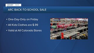 Money Saving Monday: ARC Back to School sale is this Friday