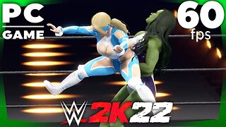 WWE 2K22 | RAINBOW MIKA V SHE-HULK! | Requested 2 Out Of 3 Falls Match [60 FPS PC]