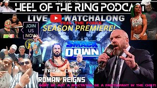 WWE WRESTLING SMACKDOWN Live Reactions & Watch Along (No Footage Shown)ROMAN REIGNS WILL APPEAR