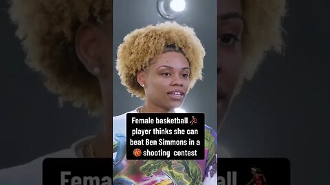 LSU Star Jasmine Carson says she can BEAT Ben Simmons in a shooting contest!