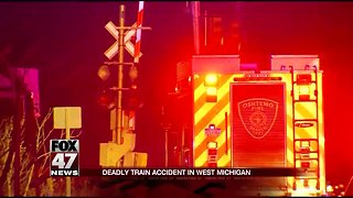 3 killed after train hits car in West Michigan