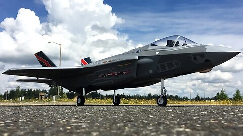 Freewing F-35 Lightning II V3 70mm EDF Jet Sunday Flight