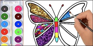 Drawing for Kids |Butterfly, And Many |Picture Coloring Pages