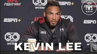 Kevin Lee on his comeback to UFC from Eagle FC Pre fight press conference