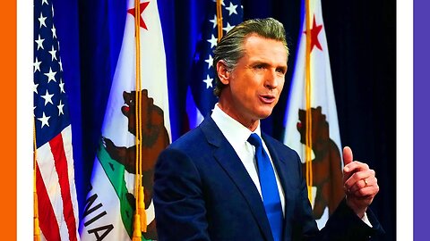 Newsom Travels While Constituents Frozen In 🟠⚪🟣 NPC Politics