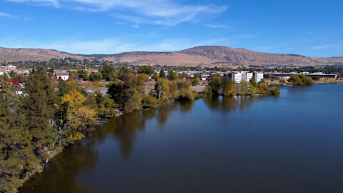 Lake Ewauna Walking Path Klamath Falls Oregon