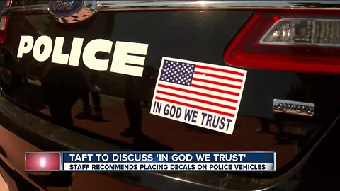 Taft City Council to vote on "In God We Trust" decals on police cars