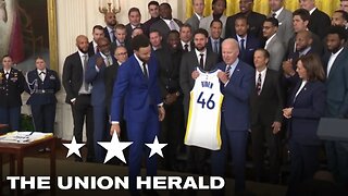 President Biden Honors 2022 NBA Champions the Golden State Warriors at White House