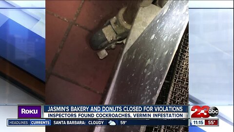 Jasmin's Bakery and Donuts closed for health code violations