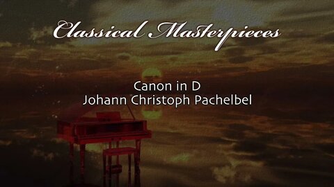 Canon in D - Piano - Pachelbel