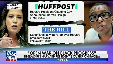 'Going To Bat For Gay:' Fox News Plays A Montage Of Media Defending Claudine Gay