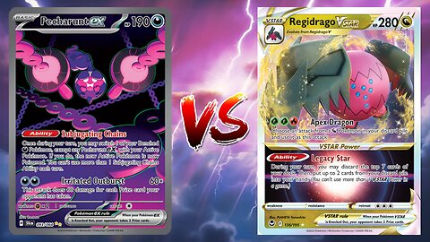 Pokemon TCG Live Munkidori EX Pecharunt EX VS Regidrago VSTAR Ogerpon EX!!