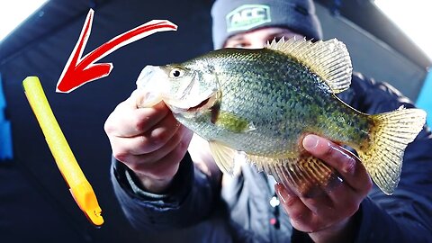 How to tie slip bobber for winter crappie (Ice Fishing)